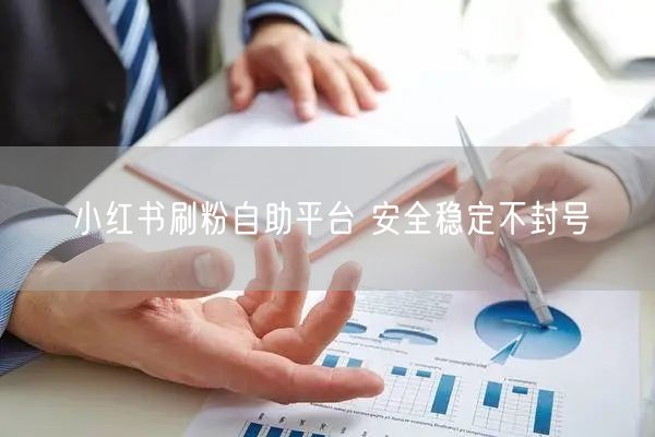 小红书刷粉自助平台 安全稳定不封号